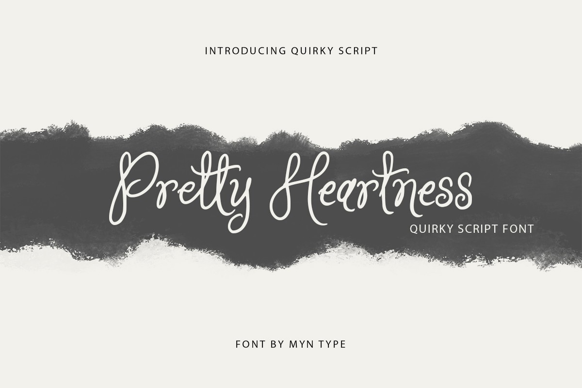 フォント Pretty Heartness