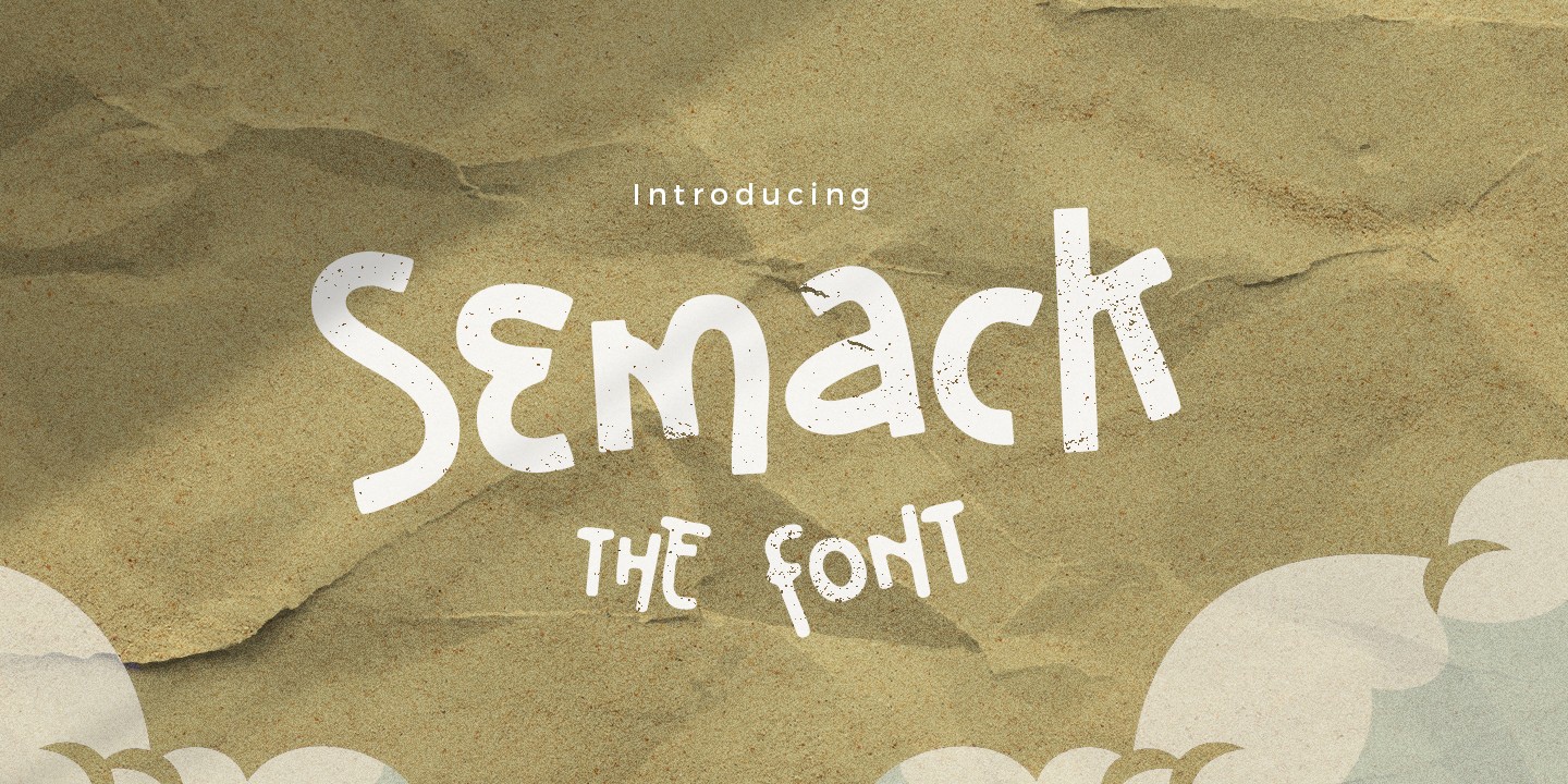 フォント Semack