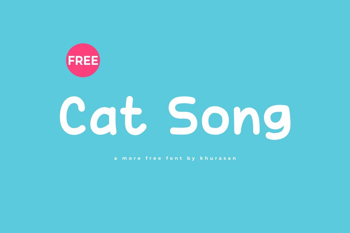 フォント Cat Song