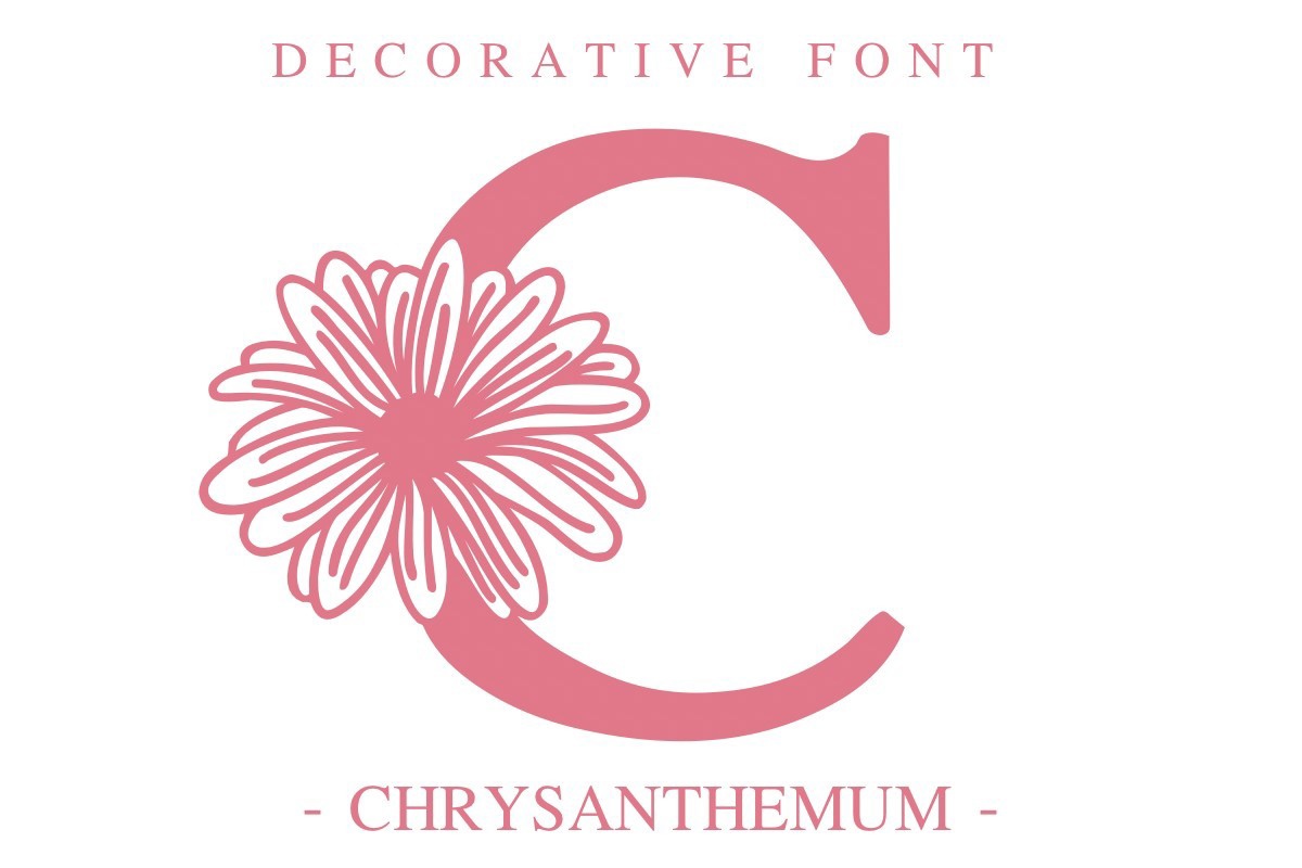 フォント Chrysanthemum