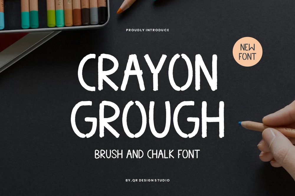 フォント Crayon Grough