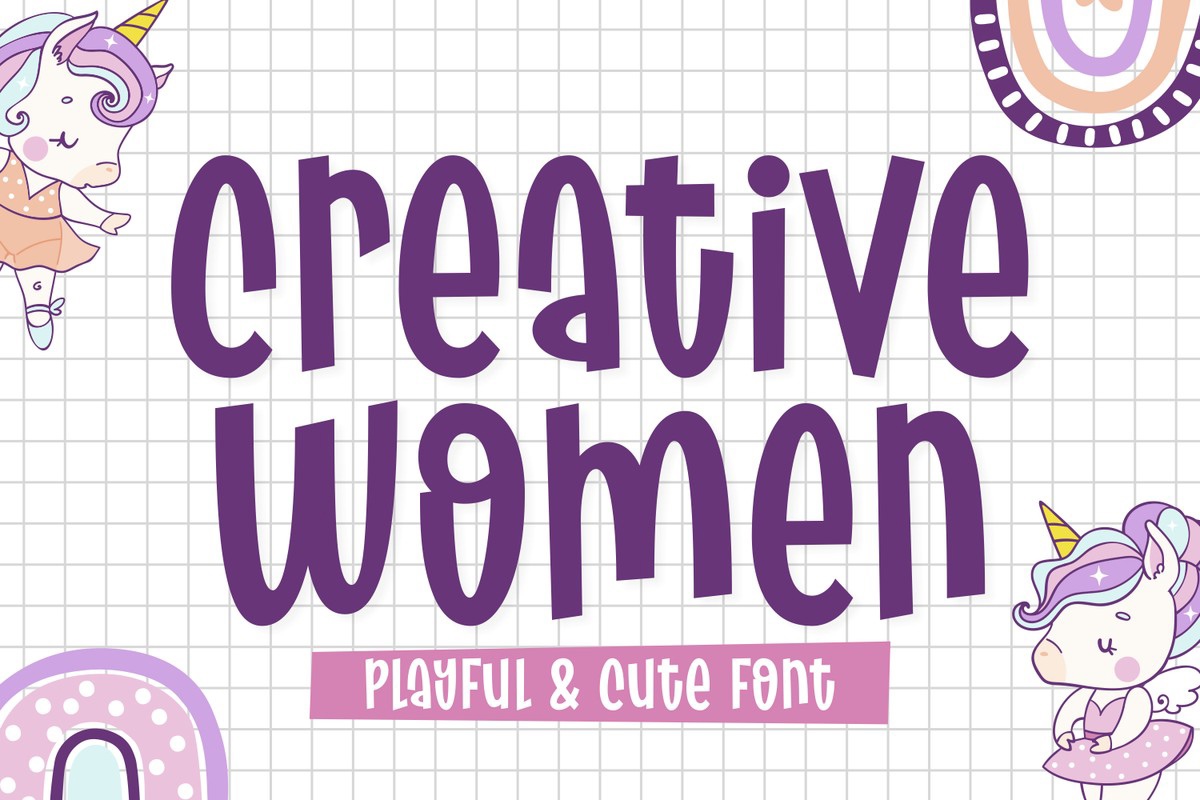 フォント Creative Women