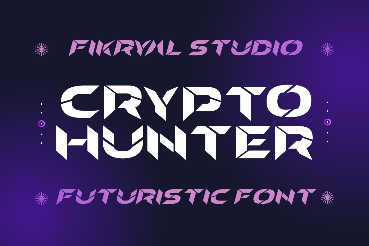フォント Crypto Hunter
