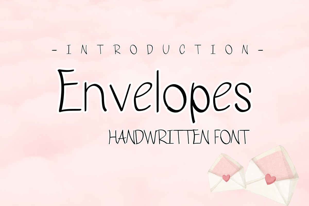 フォント Envelopes