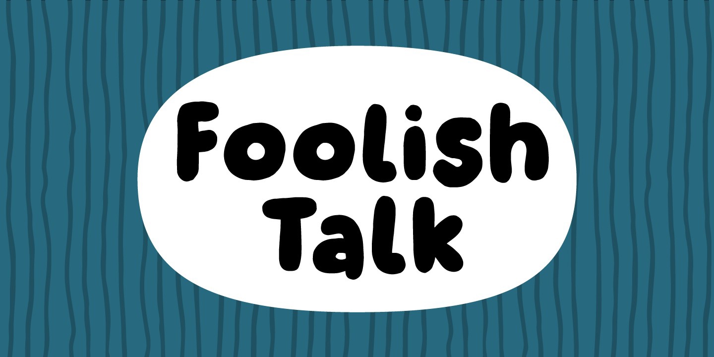 フォント Foolish Talk