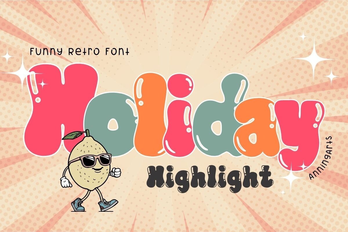 フォント Holiday Highlight
