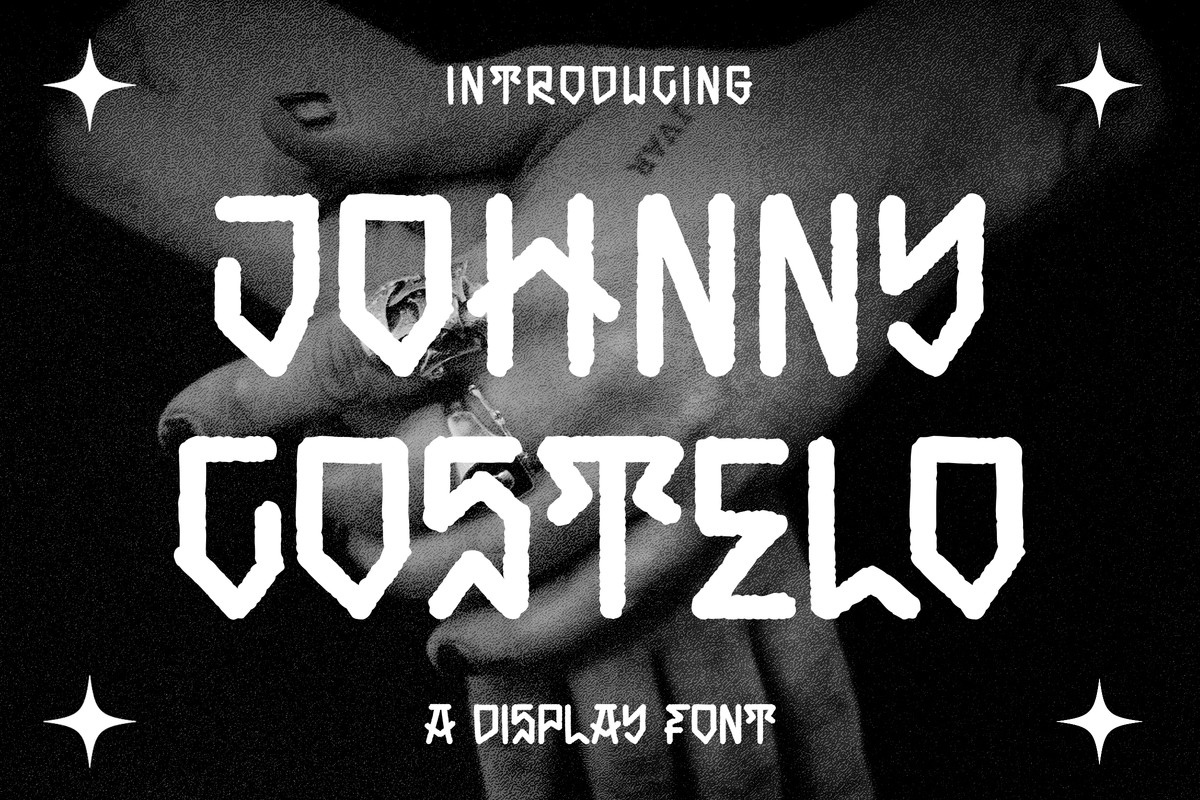 フォント Johnny Castelo