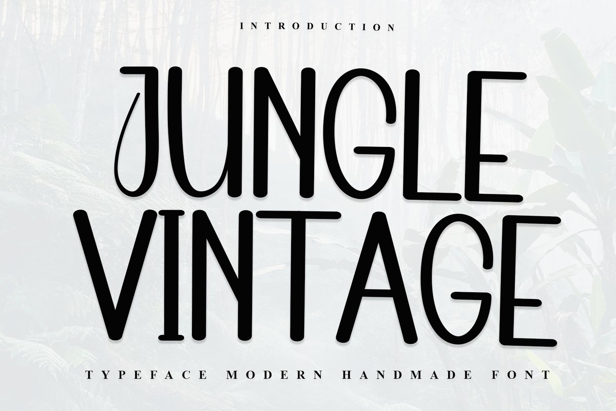 フォント Jungle Vintage