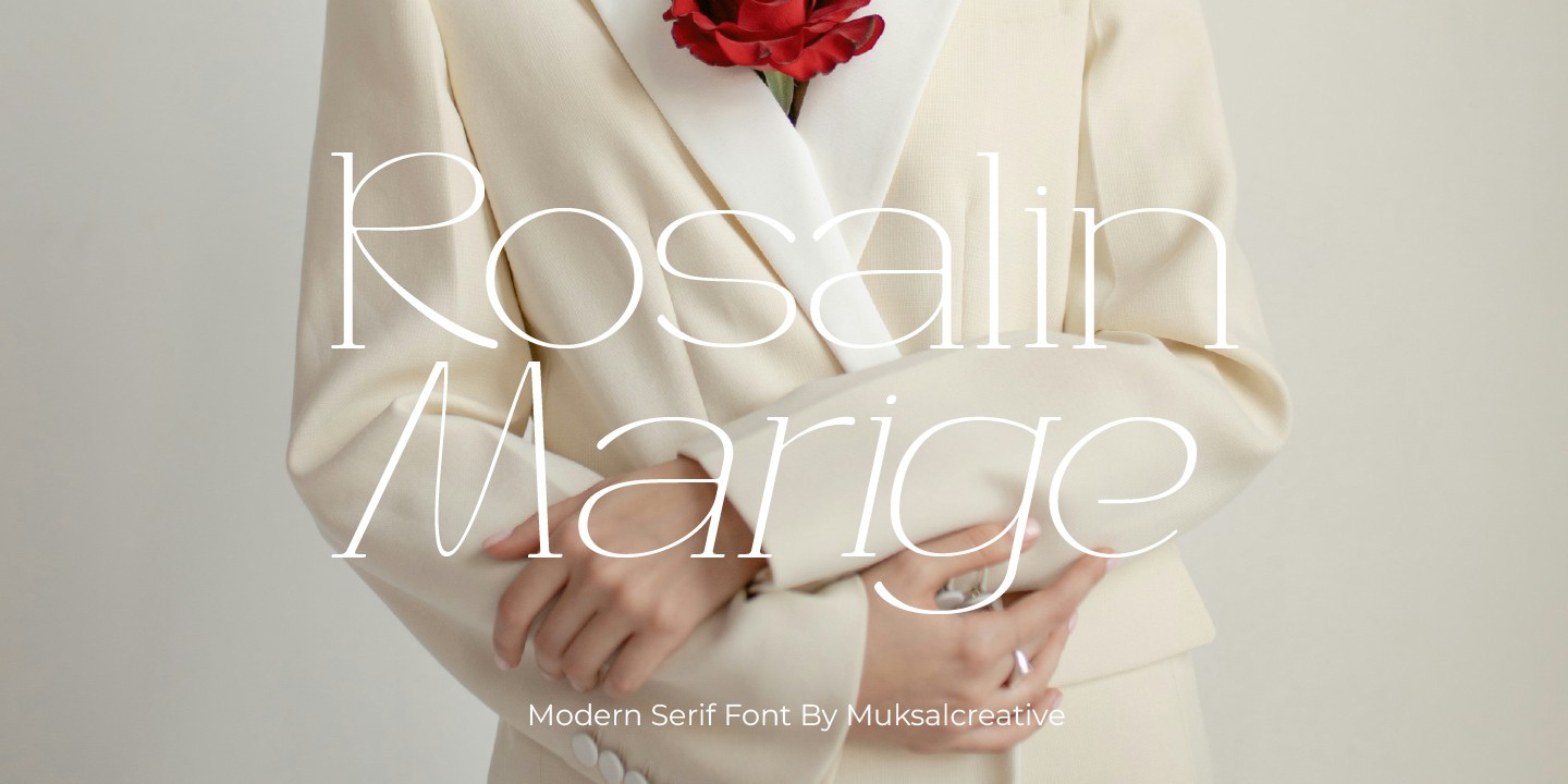 フォント Rosalin Marige