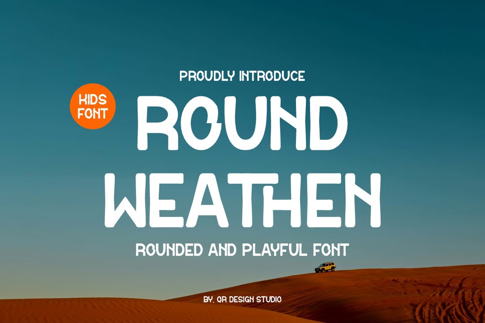 フォント Round Weathen