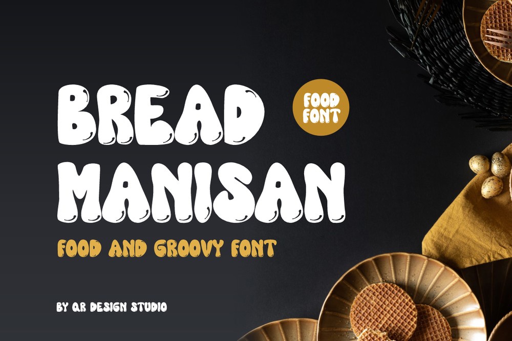 フォント Bread Manisan