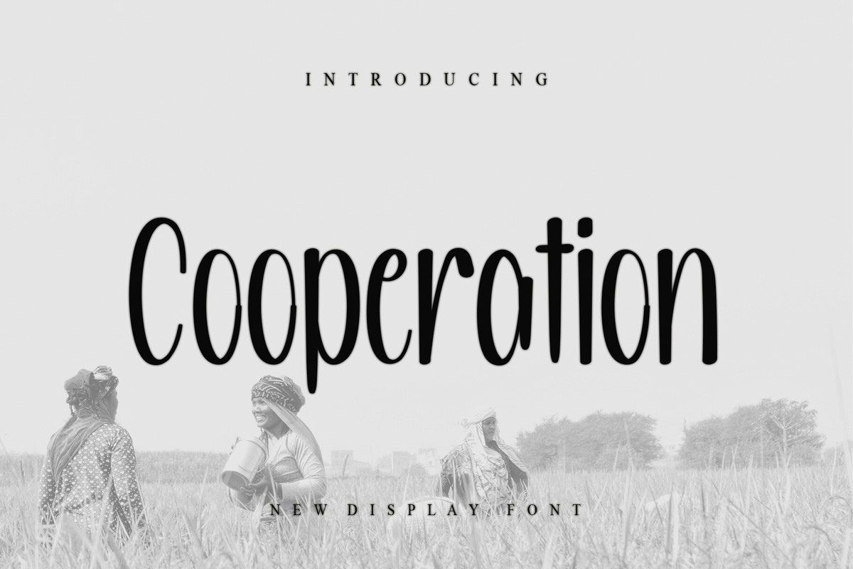 フォント Cooperation