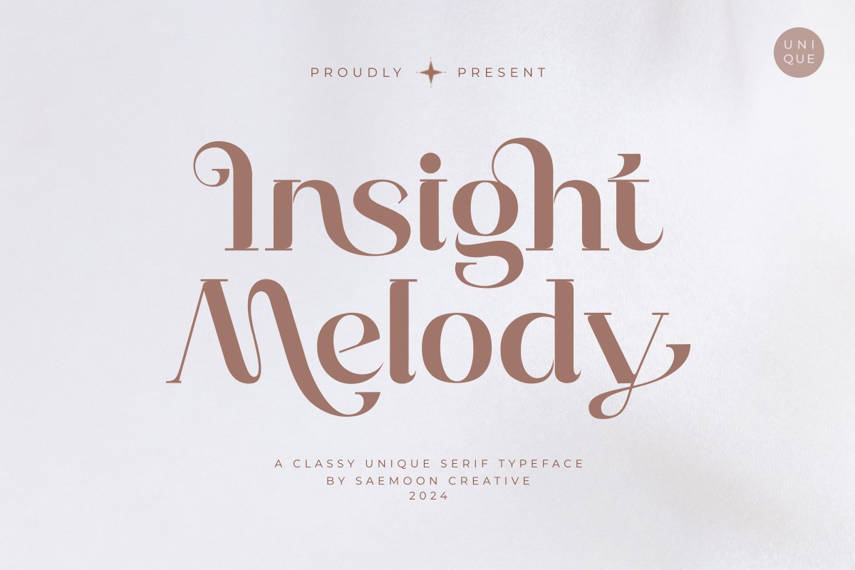 フォント Insight Melody