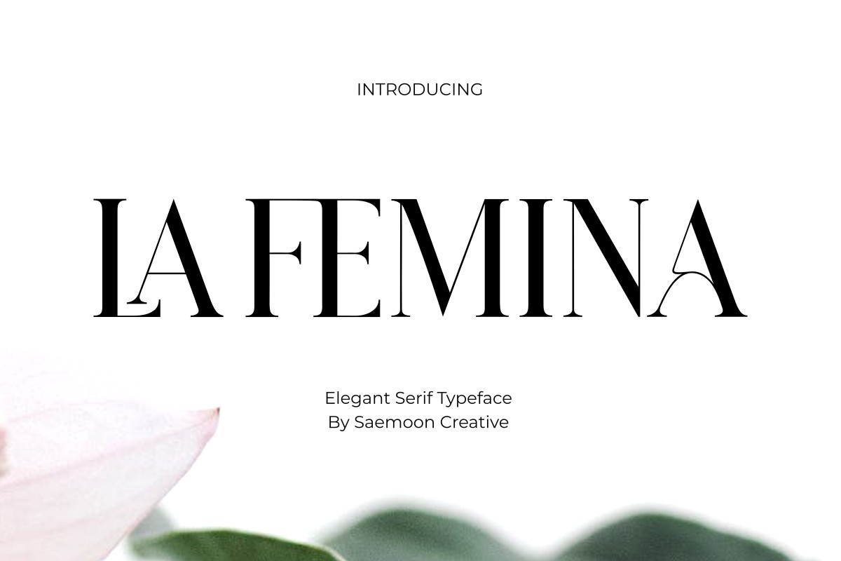 フォント La Femina