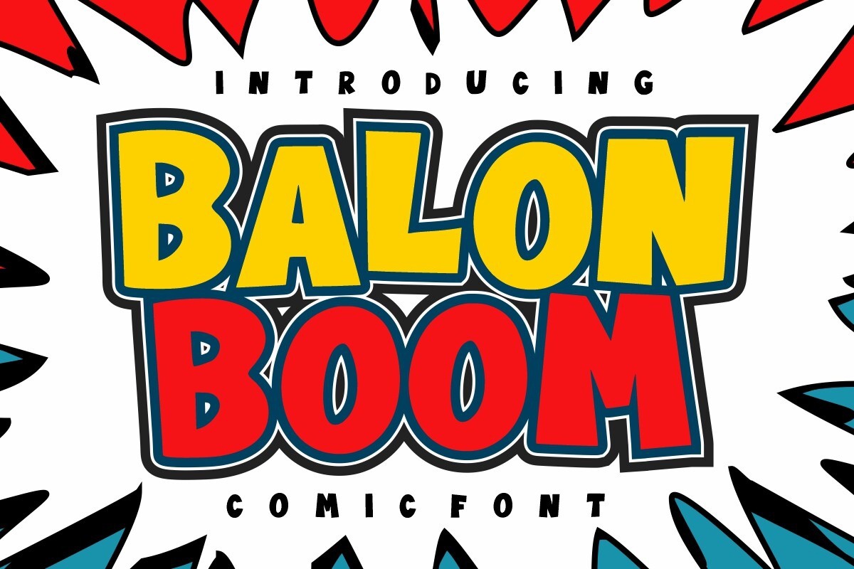 フォント Balon Boom