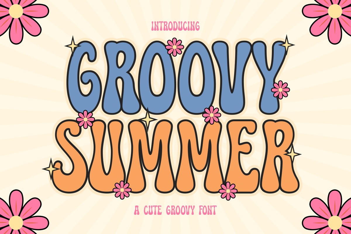 フォント Groovy Summer