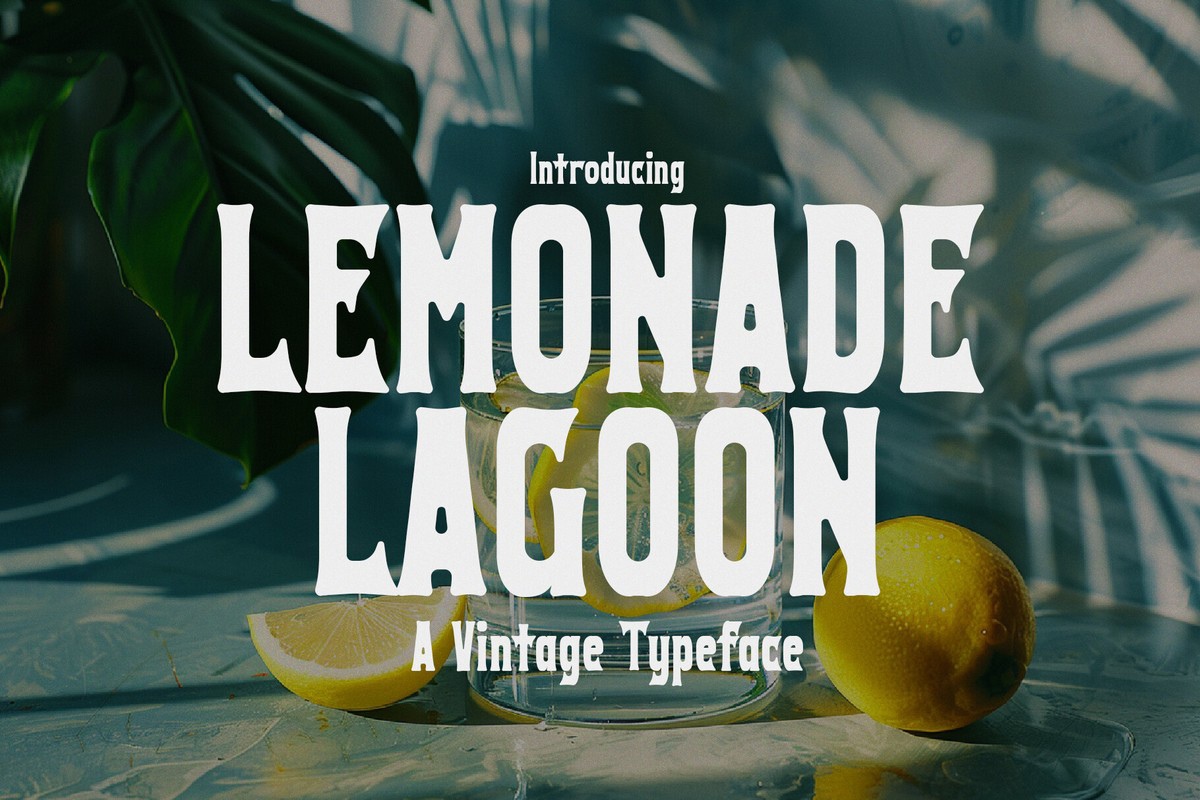 フォント Lemonade Lagoon