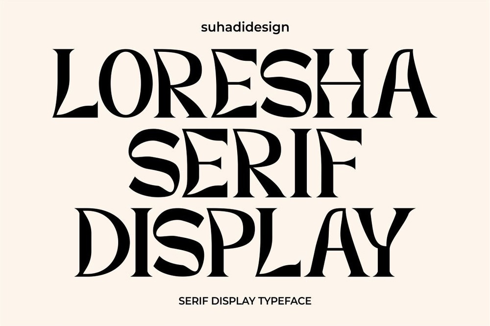 フォント Loresha Serif Display