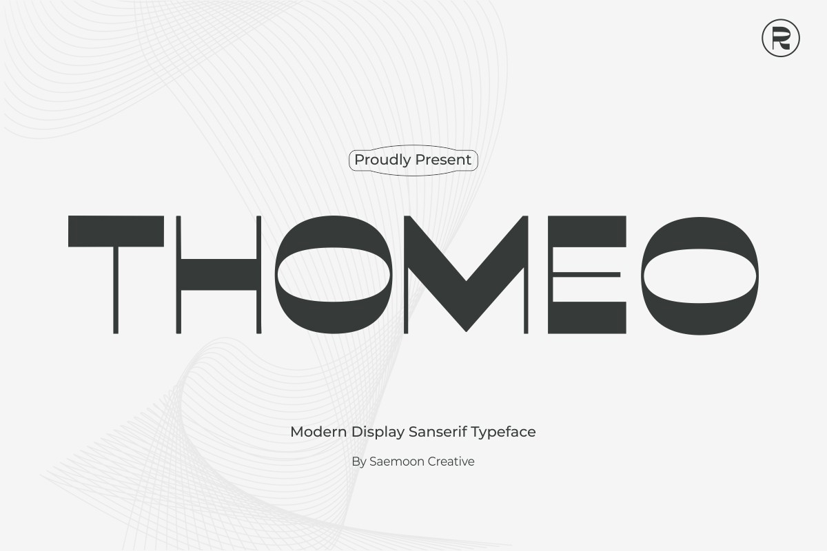 フォント Thomeo