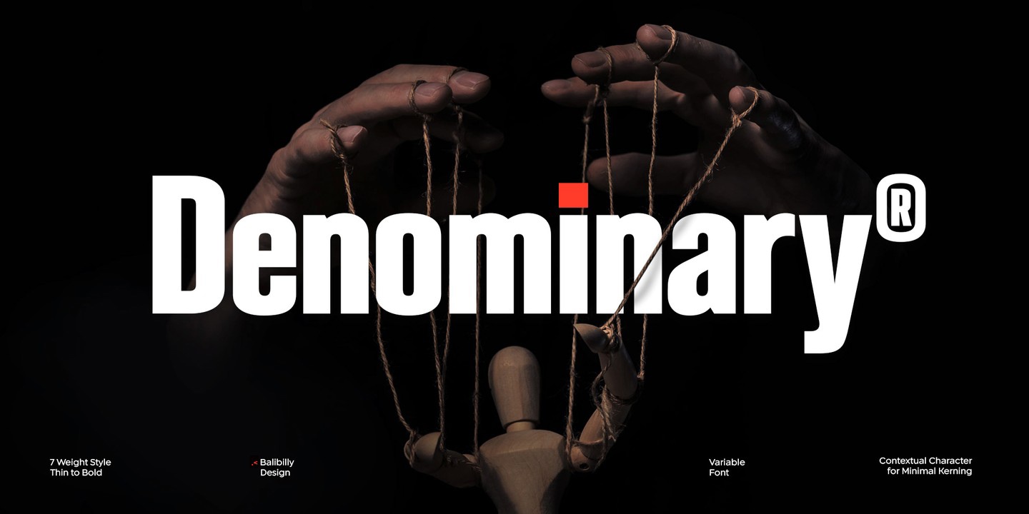 フォント Denominary