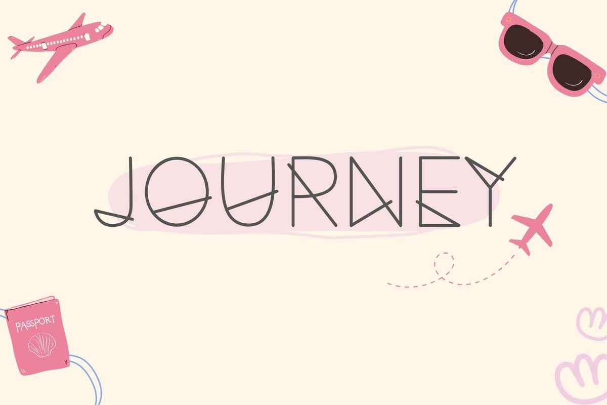 フォント Journey (Something)
