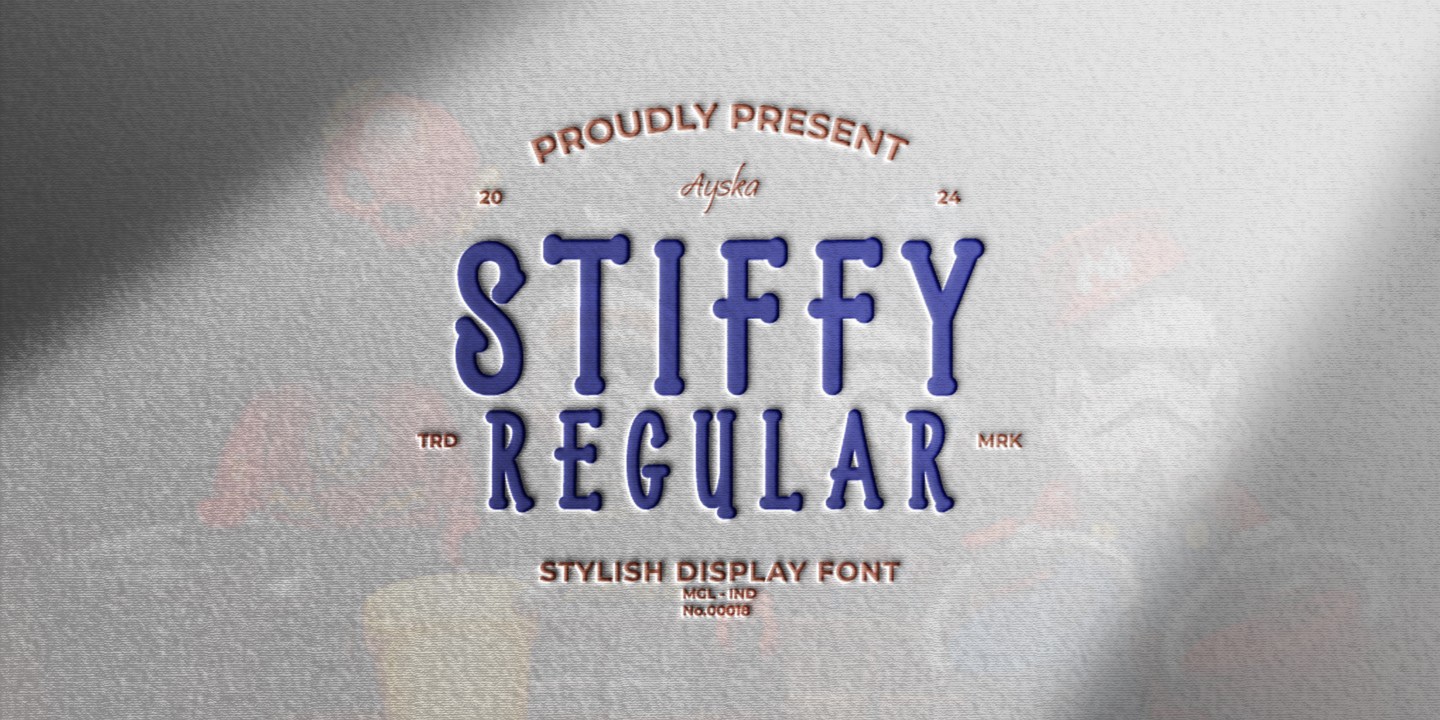 フォント Stiffy
