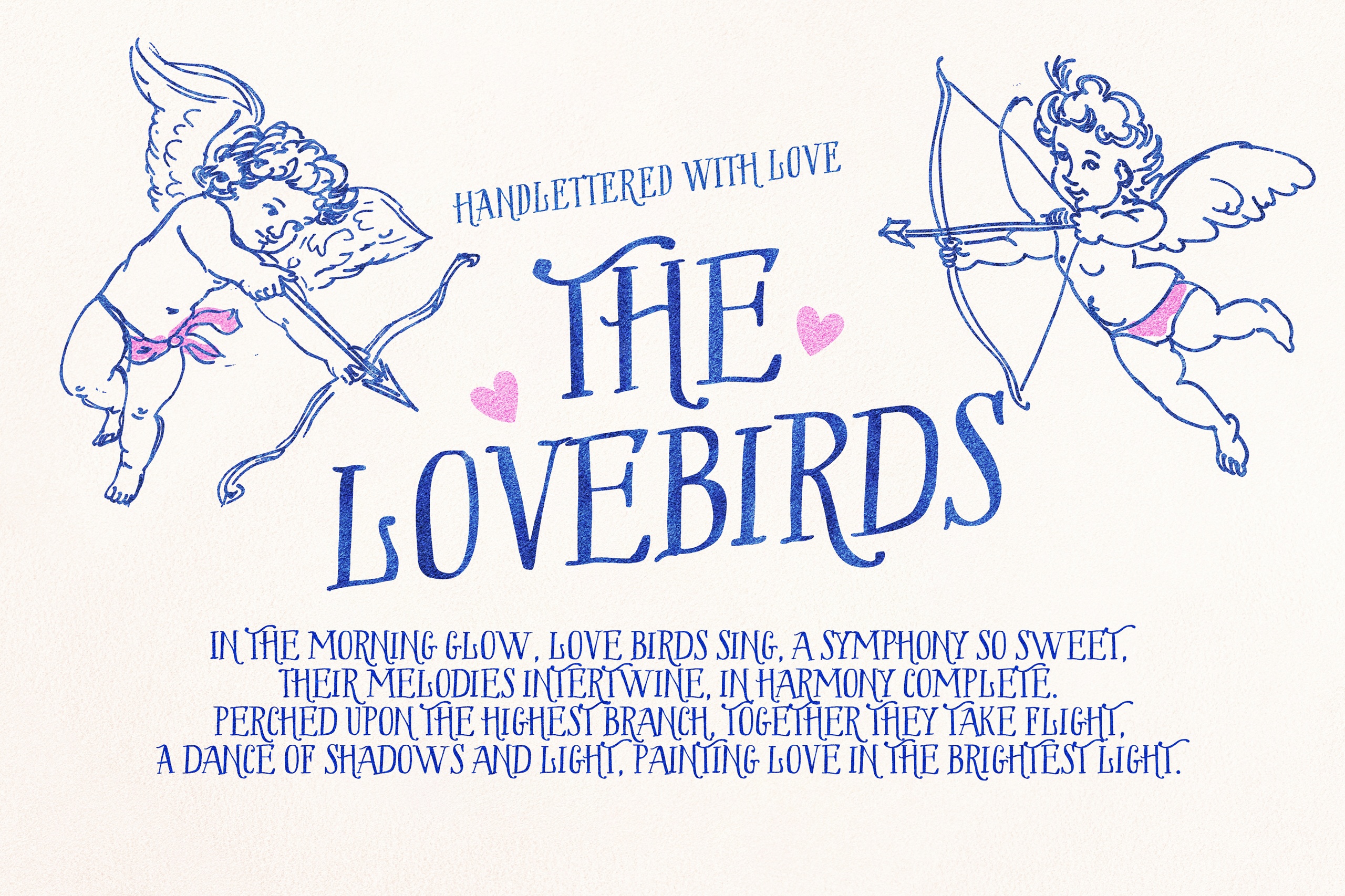 フォント The Lovebirds Demo