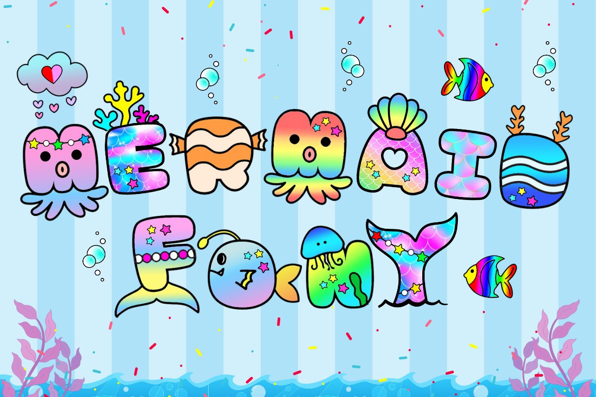 フォント Mermaid 2