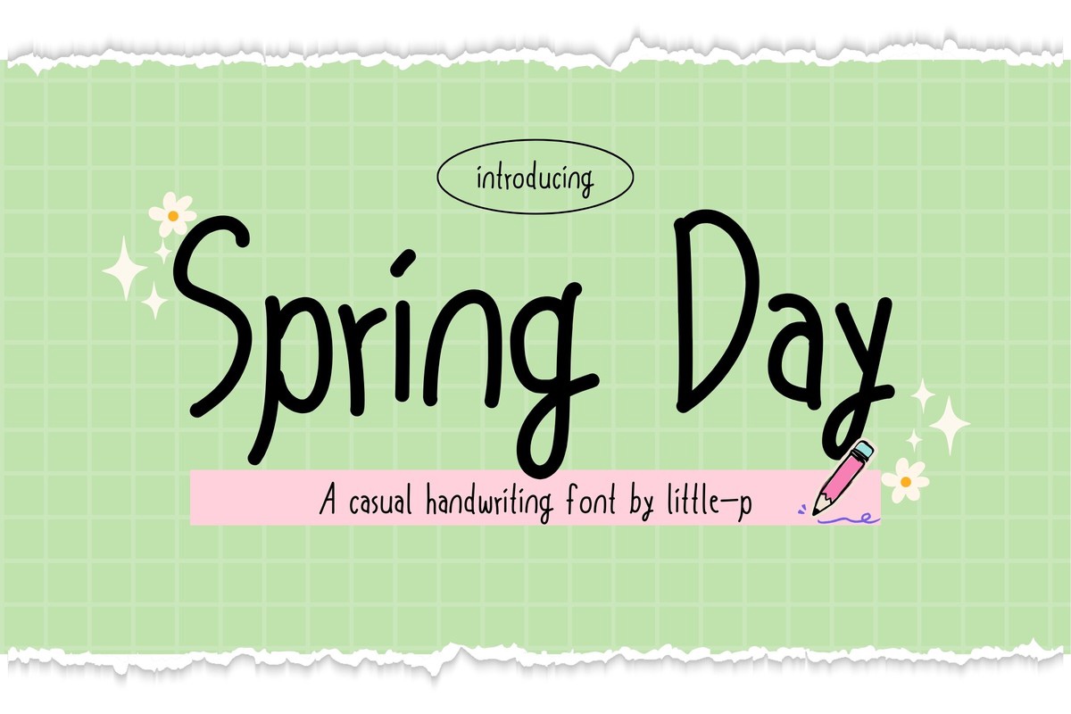 フォント Spring Day
