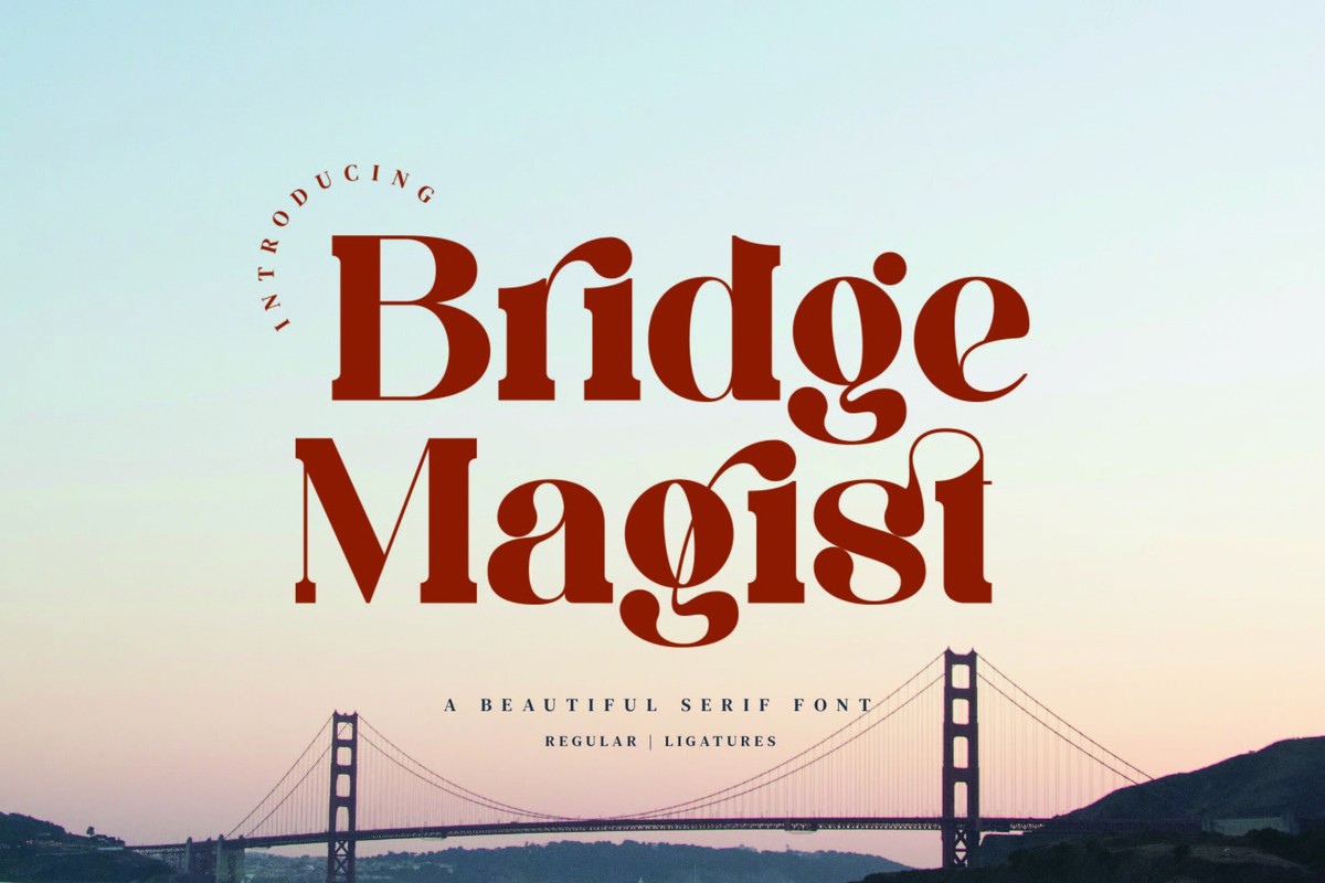 フォント Bridge Magist