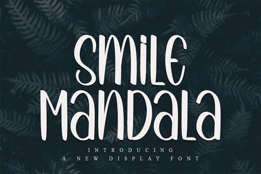 フォント Smile Mandala