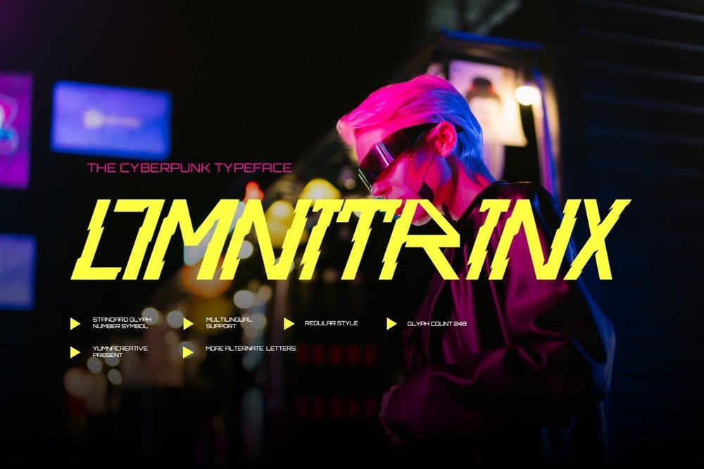 フォント Omnitrinx