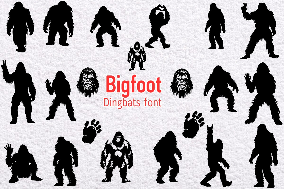 フォント Bigfoot