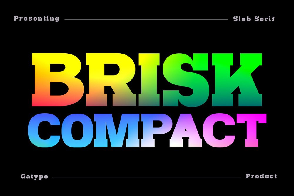 フォント Brisk Compact