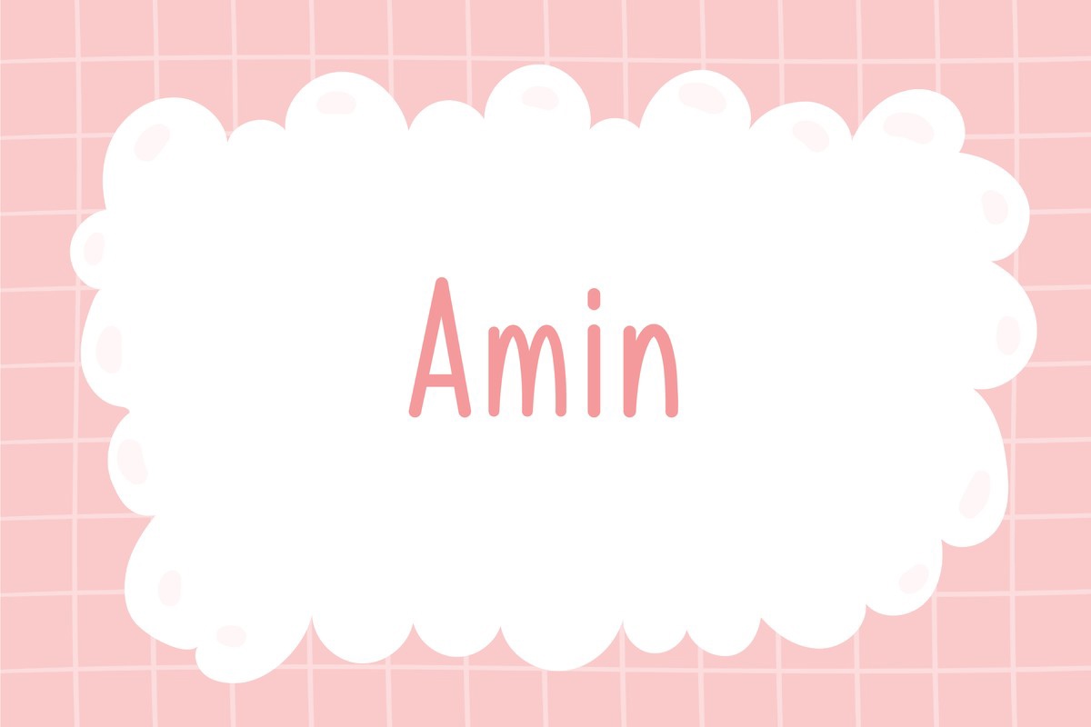 フォント Amin