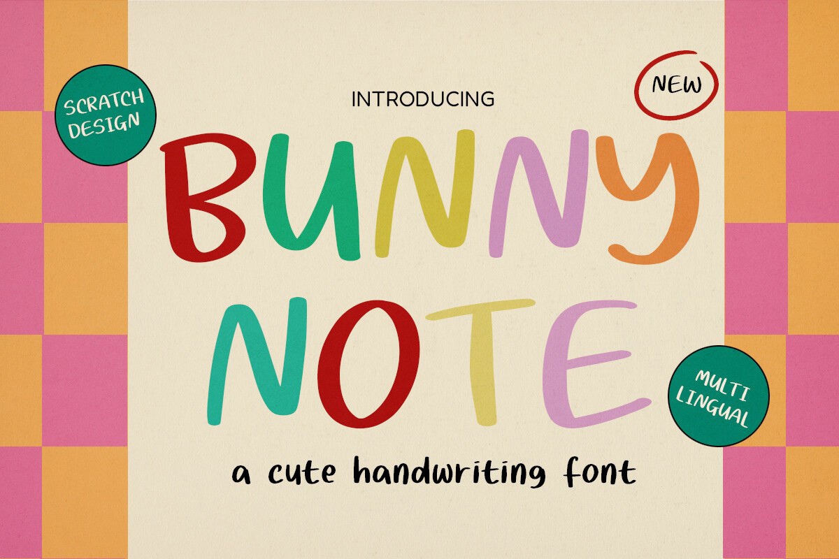 フォント Bunnynote