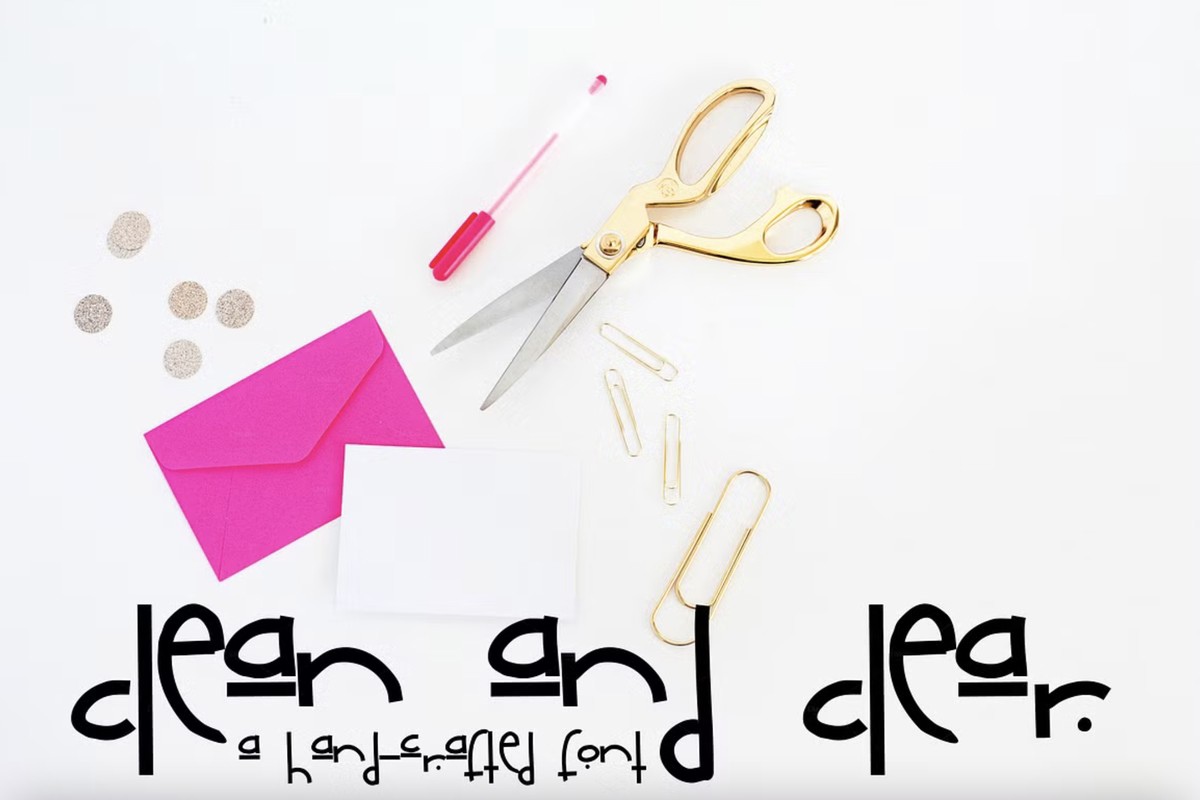 フォント Clean & Clear