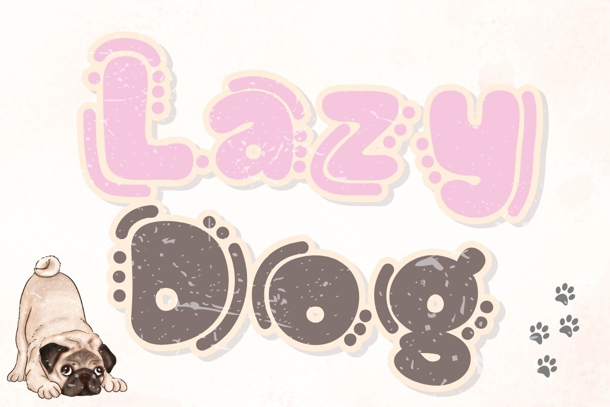 フォント Lazy Dog