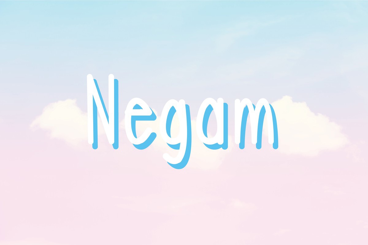 フォント Negam