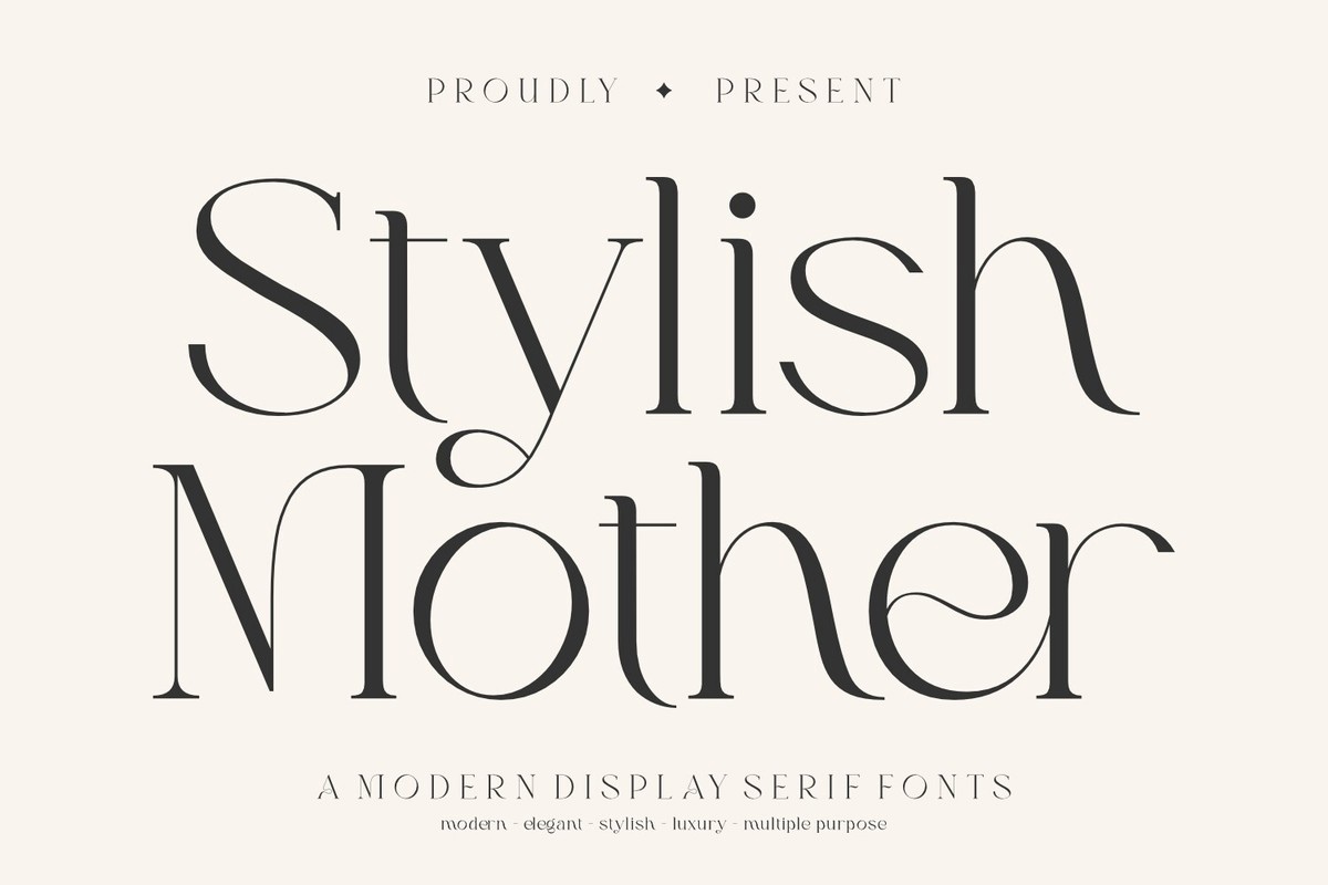 フォント Stylish Mother
