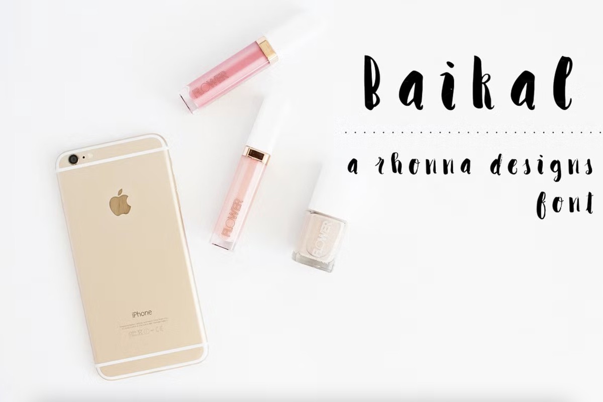 フォント Baikal