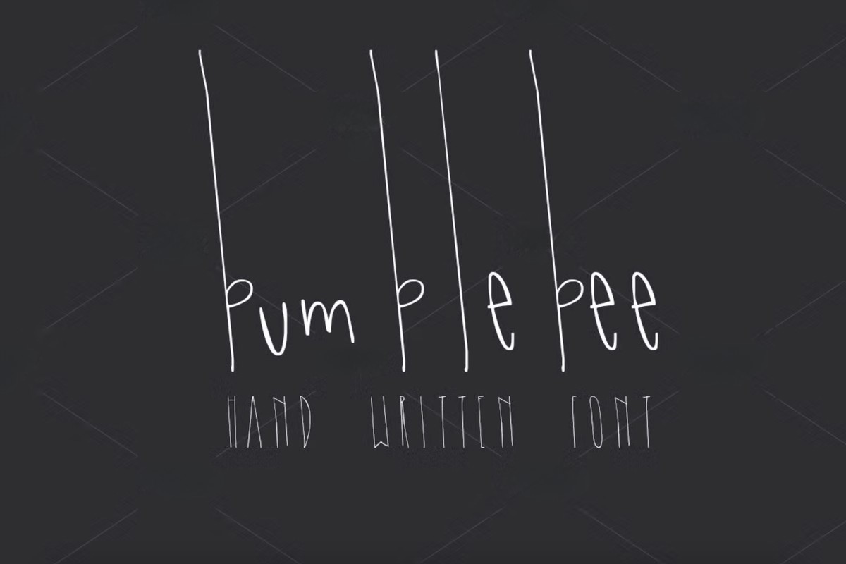 フォント Bumblebee