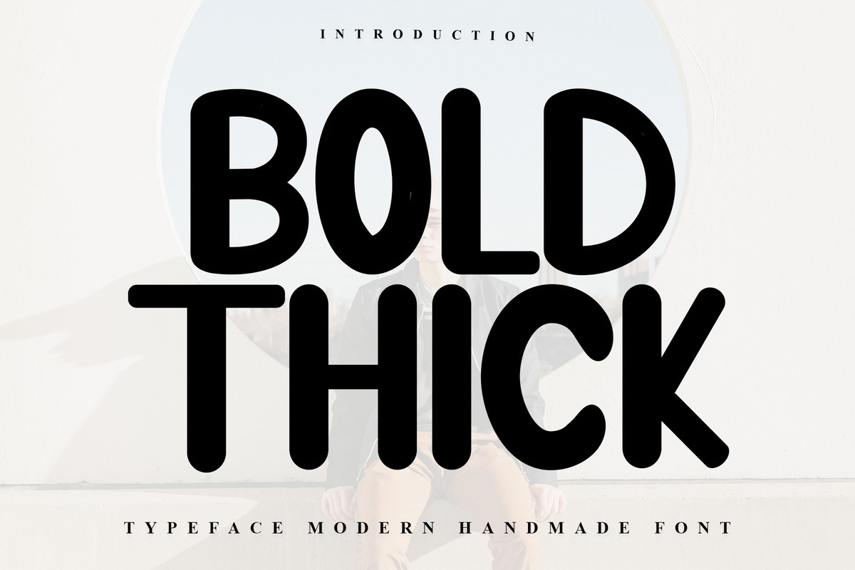 フォント Bold Thick