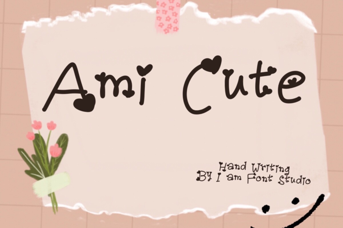 フォント Ami Cute