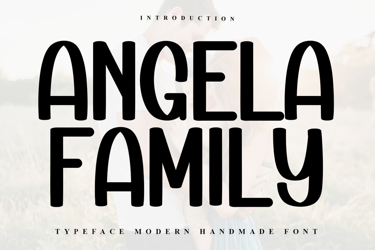 フォント Angela Family