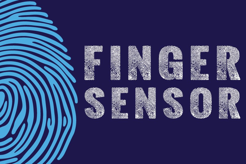 フォント Finger Sensor