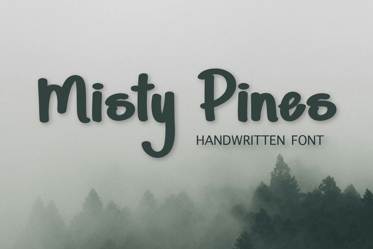 フォント Misty Pines