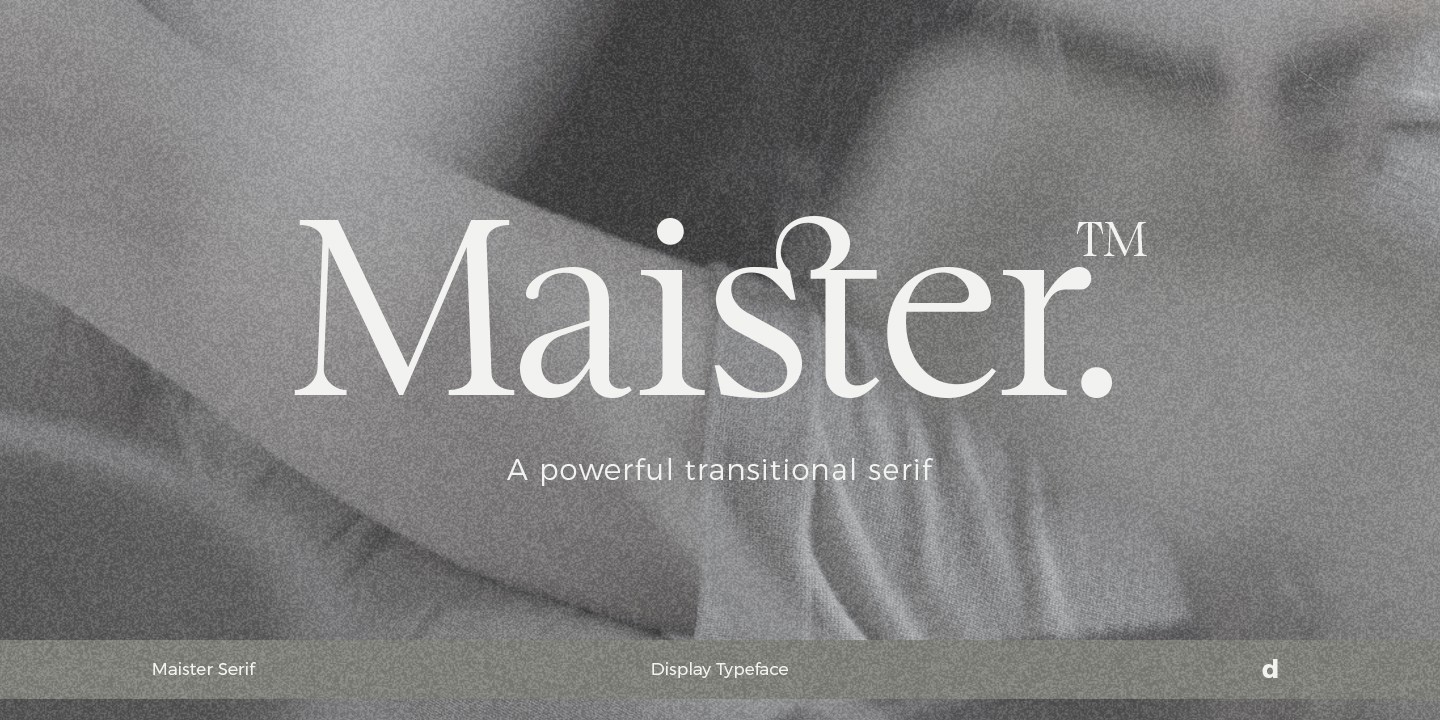 フォント Maister