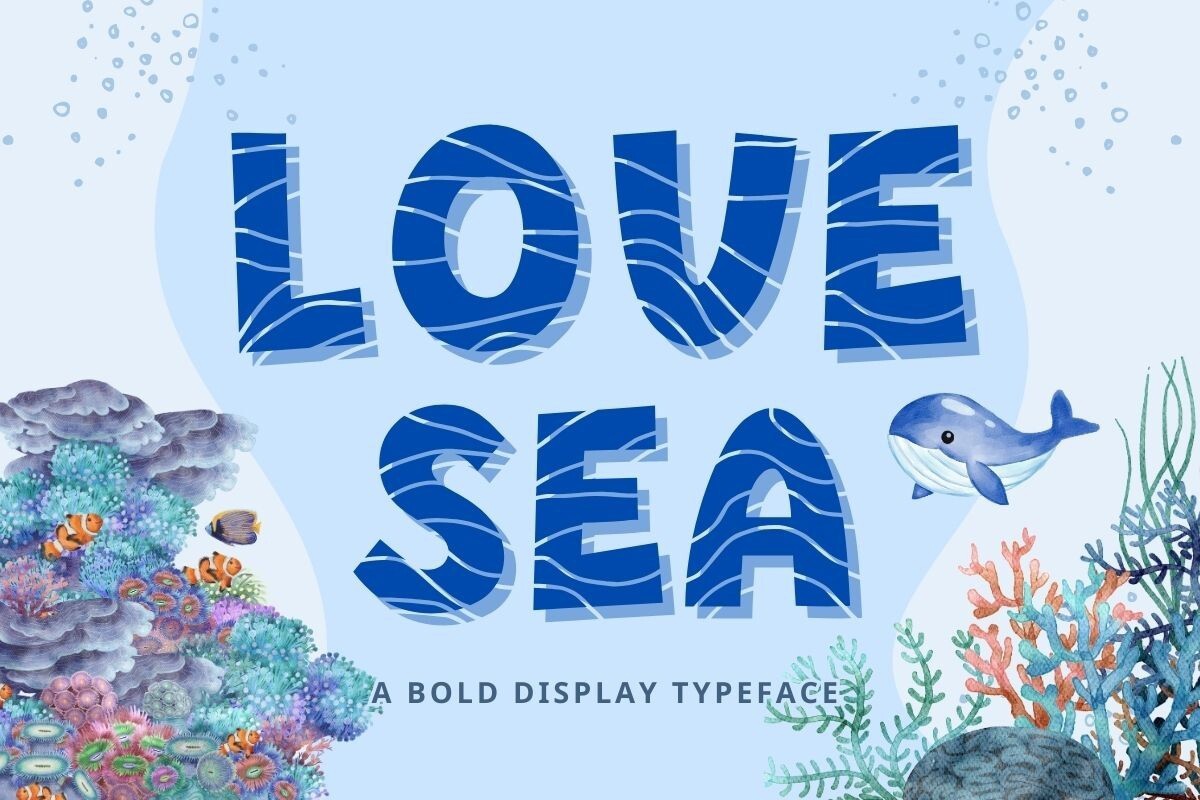フォント Love Sea