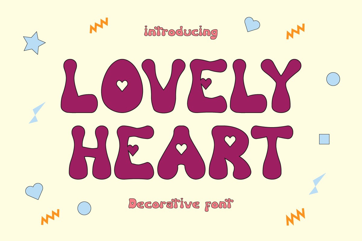 フォント Lovely Heart